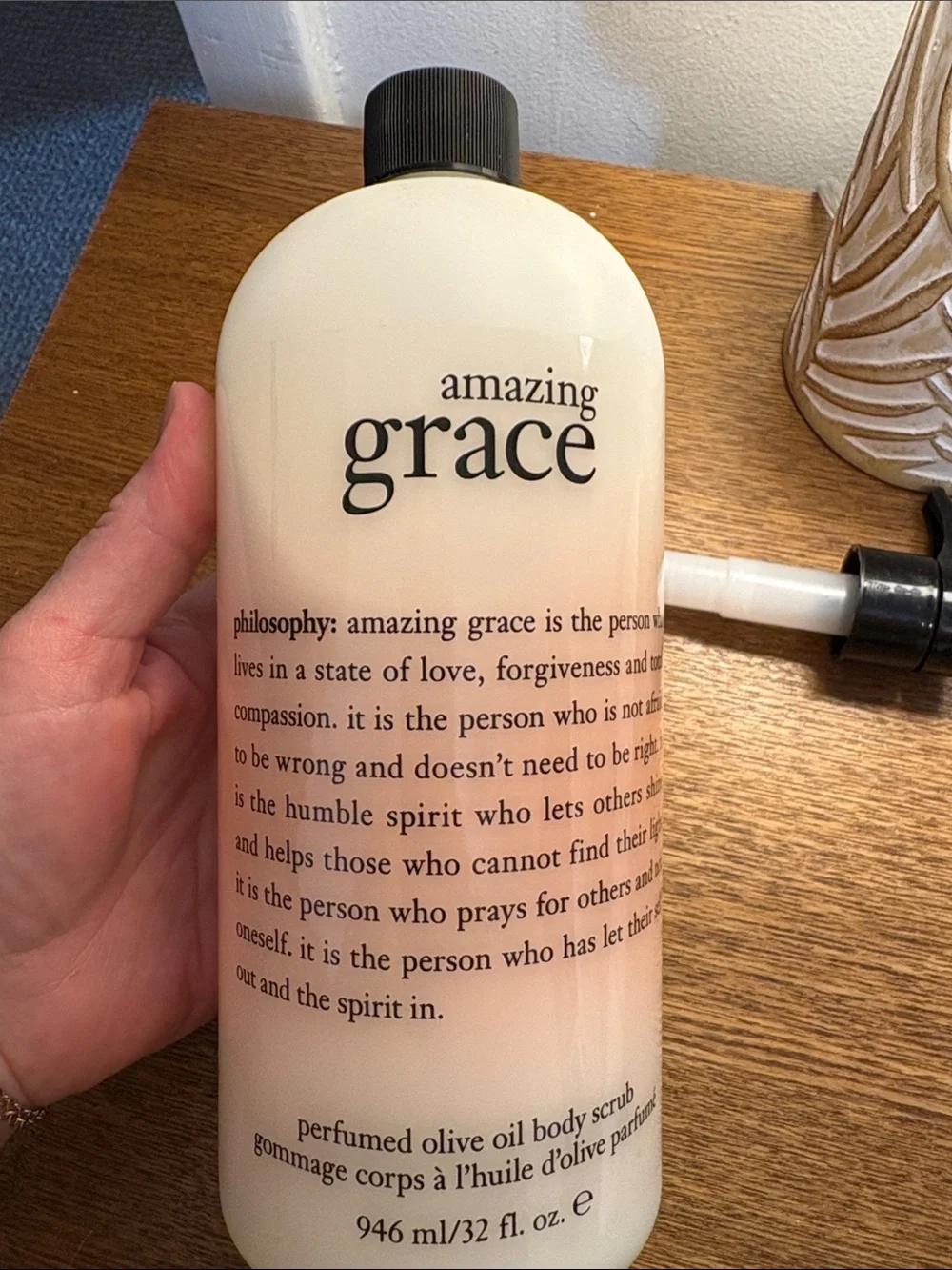 Philosophy Amazing Grace Olive oil body scrub - Picture 3 of 4